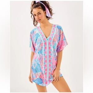 Lilly Pulitzer Malachi V-Neck Cover-Up